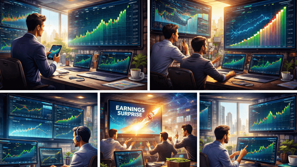 استراتيجية تداول الأسهم لتحقيق أرباح سريعة