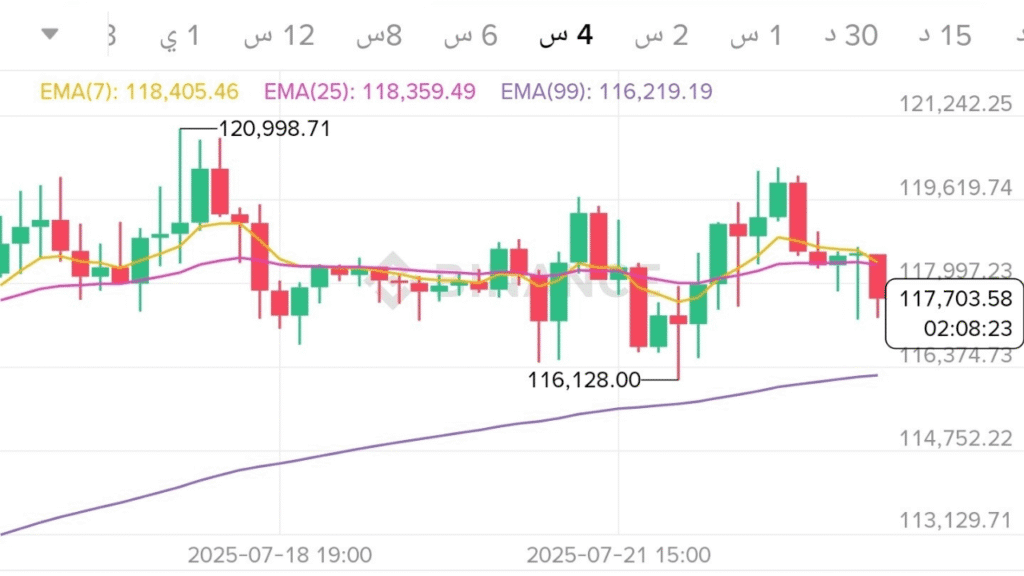 التحليل الفني لـ سعر Bitcoin وأهداف المقاومة القادمة