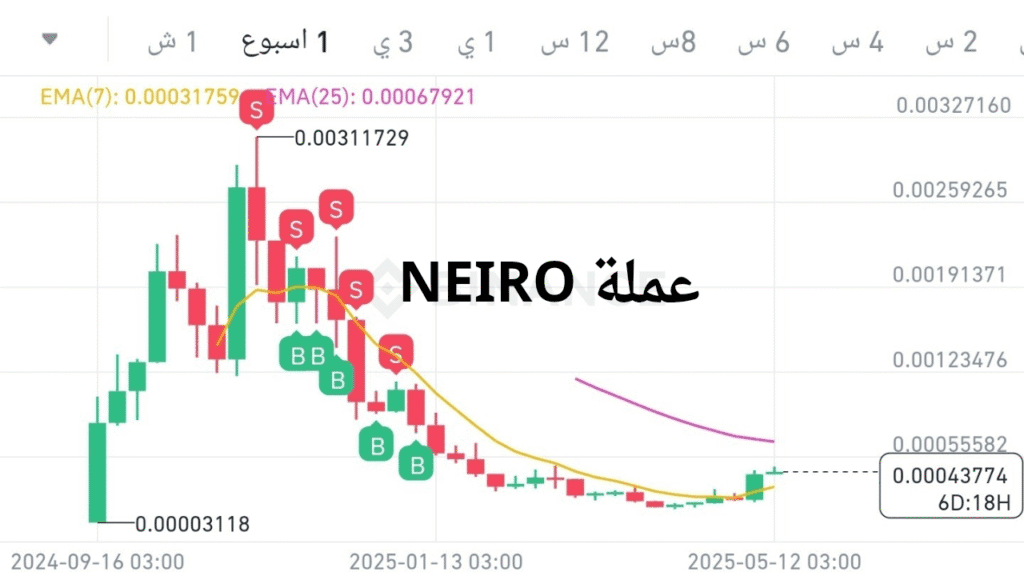 التوقعات المستقبلية لعملة NEIRO