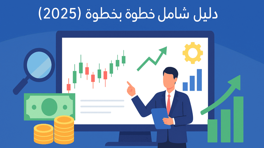 شرح تداول الأسهم السعودية للمبتدئين