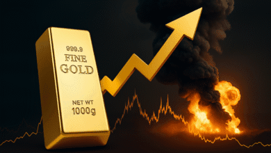 ارتفاع سعر الذهب مع أزمة إيران وإسرائيل