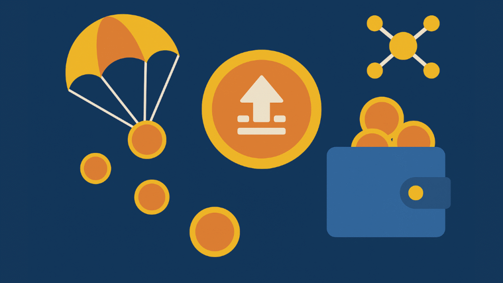 ما هو الإيردروب في العملات الرقمية وكيف يعمل؟