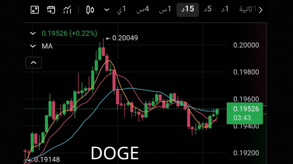 مقارنة سعر عملة باي نتورك مع عملة دوجكوين