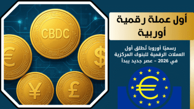 عملة رقمية مستقرة تابع للاتحاد الأوربي