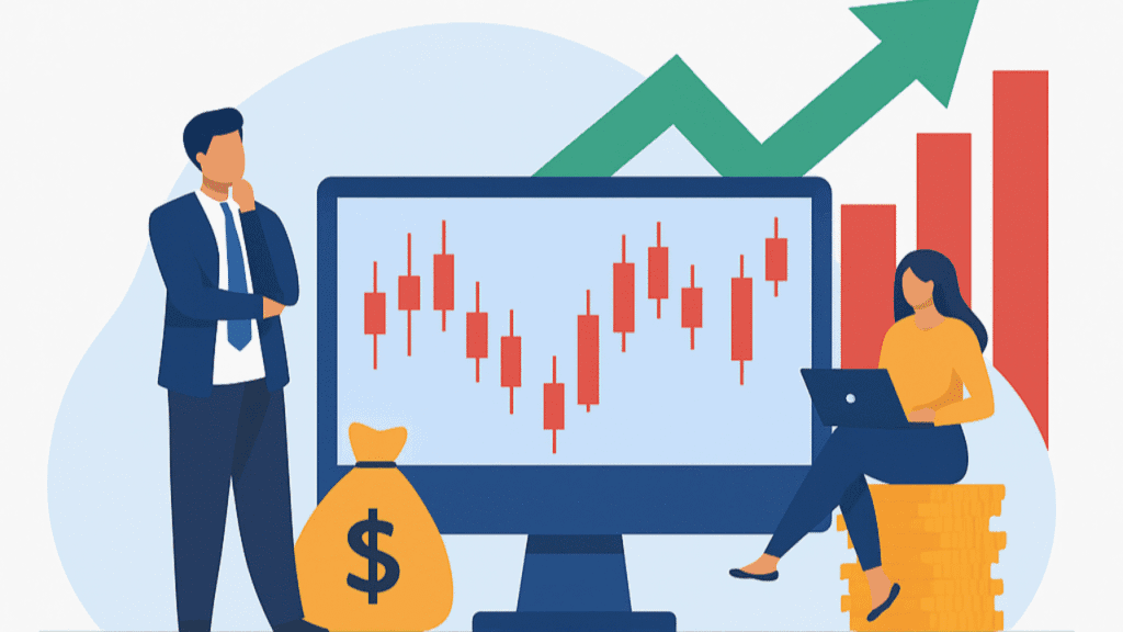 شرح التداول والاستثمار في الأسهم 