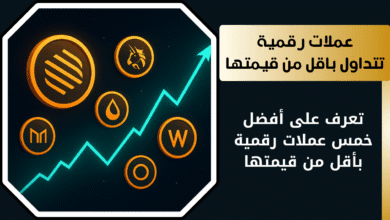 أفضل العملات الرقمية تتداول باقل من قيمتها الحقيقية
