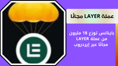 توزيع عملة LAYER على باينانس