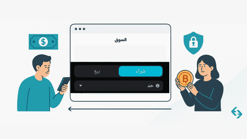 P2P في المغرب على منصة Bitget