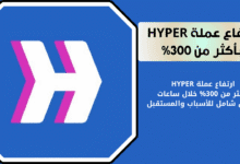 ارتفاع عملة HYPER