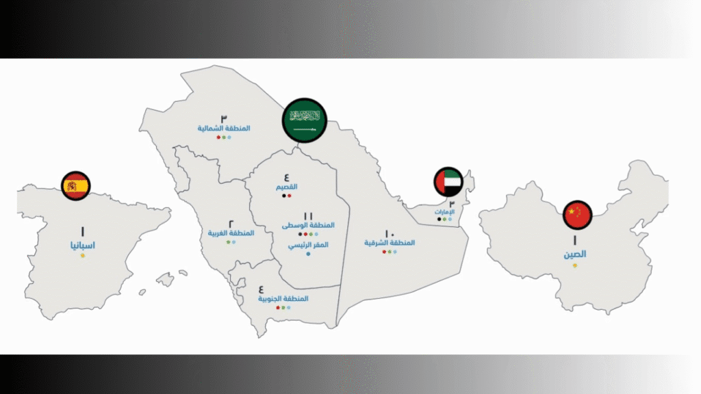 استراتيجية التوسع الجغرافي والانتشار الإقليمي