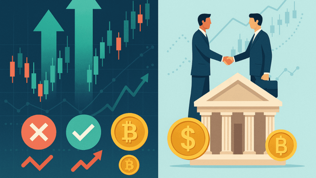 الفرق بين شركات التداول وشركات الوساطة المالية