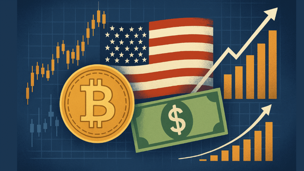 ارتباط الاقتصاد الأمريكي بالعملات الرقمية