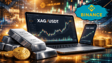 تداول الفضة على منصة باينانس